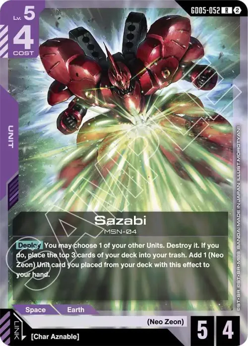 Sazabi - Gd05 052