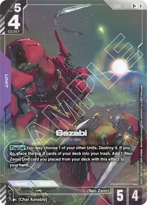 Sazabi - R Plus