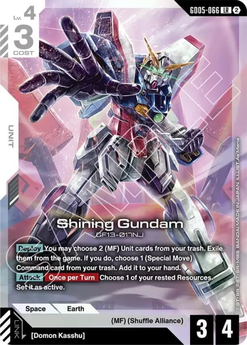 Shining Gundam - Gd05 066