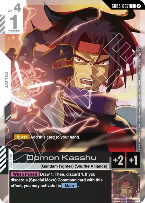Domon Kasshu - Holo