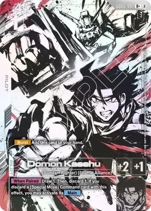 Domon Kasshu - R Plus