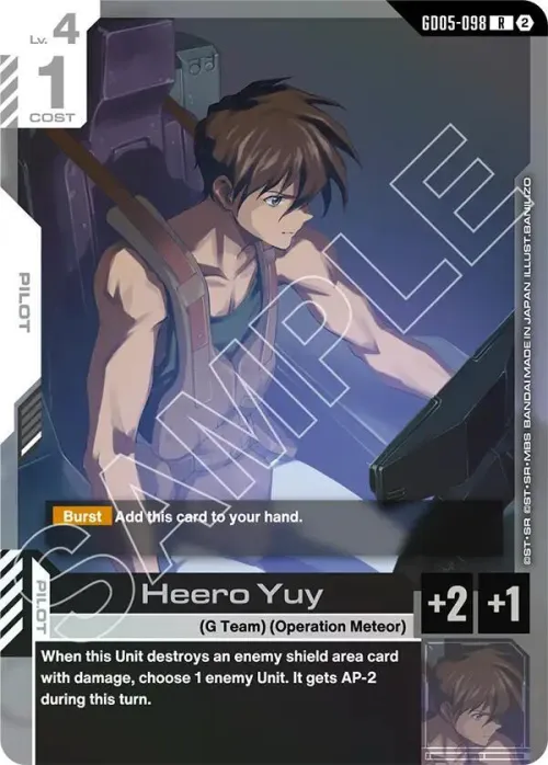 Heero Yuy - Holo