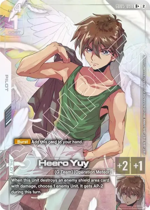 Heero Yuy - R Plus