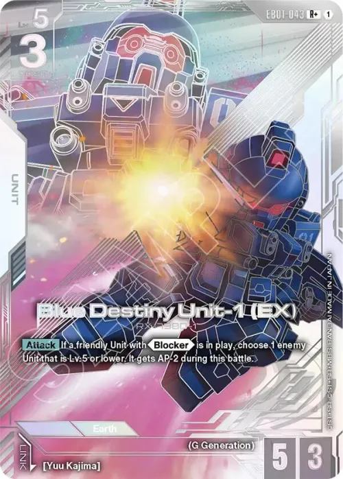 Blue Destiny Unit-1 - R Plus