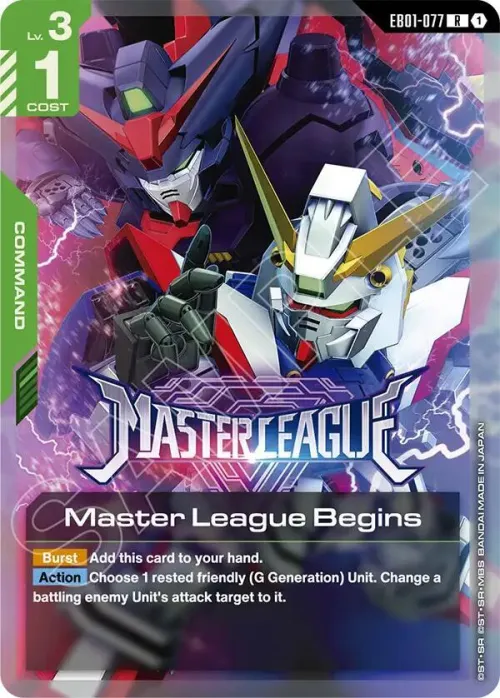 Master League Begins
