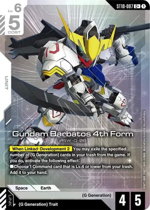 Gundam Barbatos 4th Form - C Plus