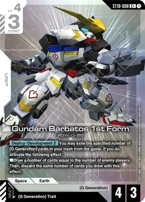 Gundam Barbatos 1st Form - C Plus