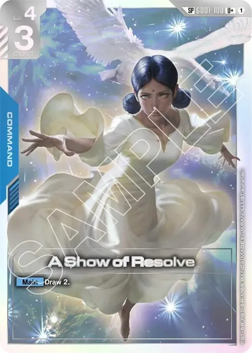 A Show of Resolve