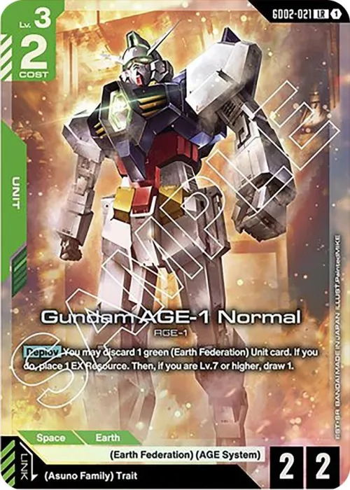 Gundam AGE-1 Normal - Holo