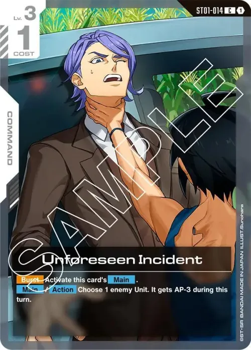 Unforeseen Incident
