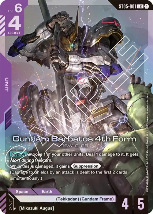 Gundam Barbatos 4th Form - Holo