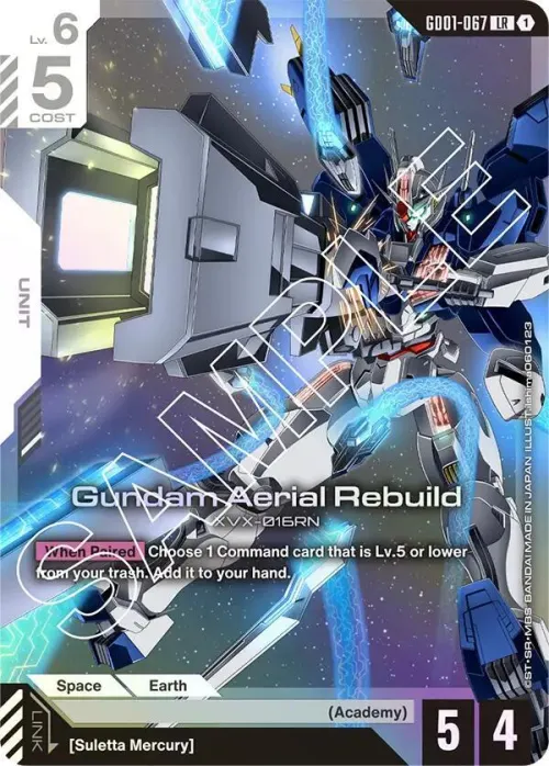 Gundam Aerial Rebuild - Holo