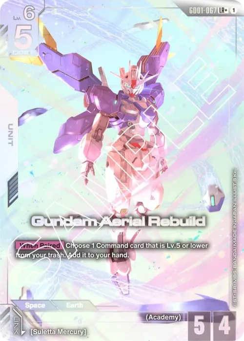 Gundam Aerial Rebuild - Lr Plus