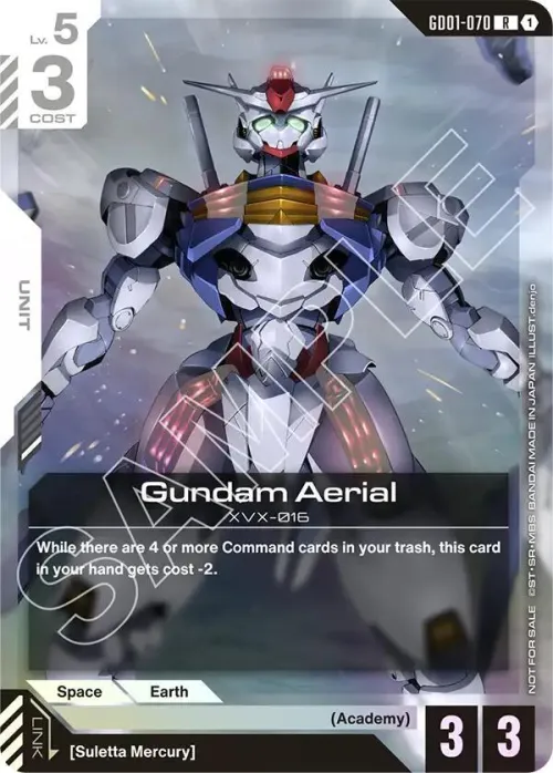 Gundam Aerial - Store Tournament Participant P