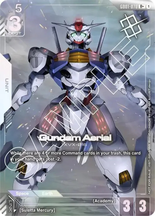 Gundam Aerial - Store Tournament Winner Pack 0
