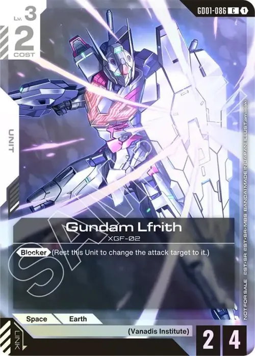 Gundam Lfrith - Cs Participation Pack 01