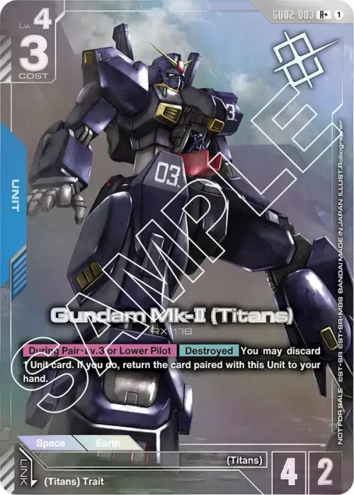 Gundam Mk-II - Store Tournament Winner Pack 0