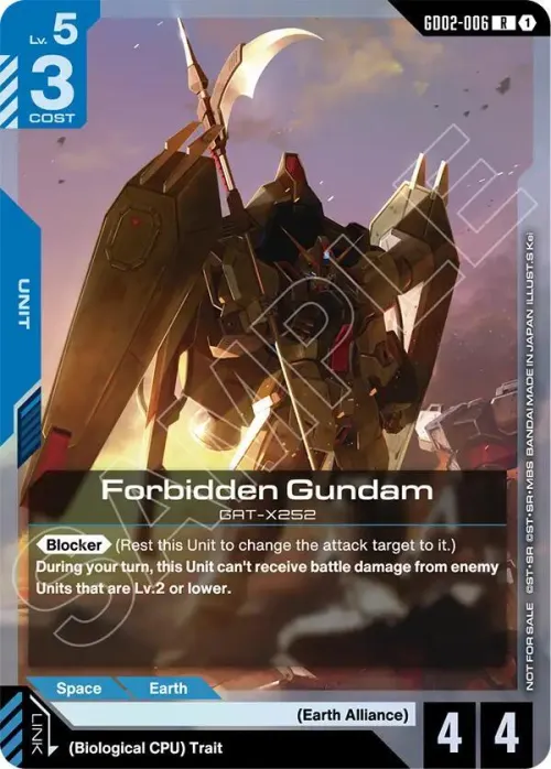 Forbidden Gundam - Store Tournament Participant P