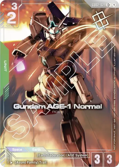 Gundam AGE-1 Normal - Store Tournament Winner Pack 0
