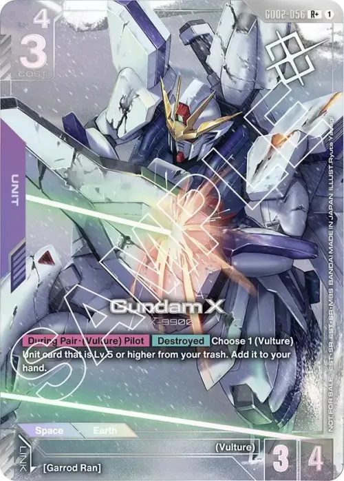 Gundam X - Store Tournament Winner Pack 0