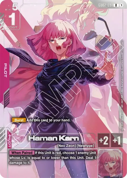Haman Karn - Newtype Challenge 2025 Mission