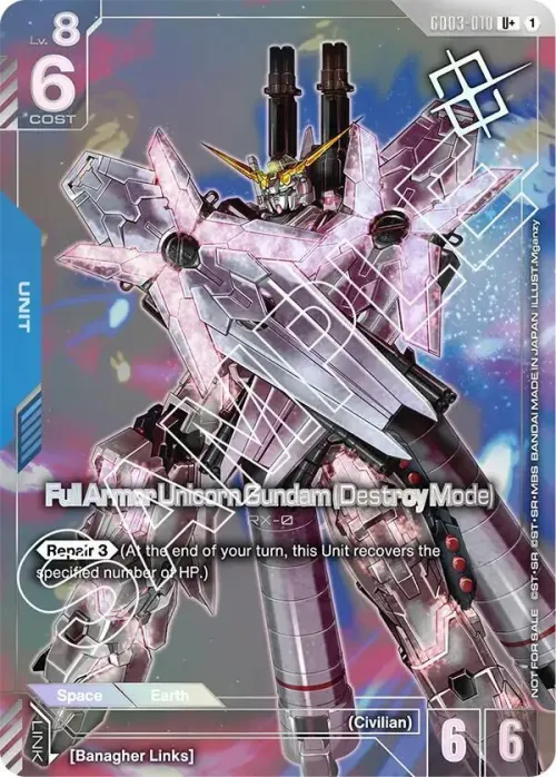 Full Armor Unicorn Gundam - Store Tournament Winner Pack 0