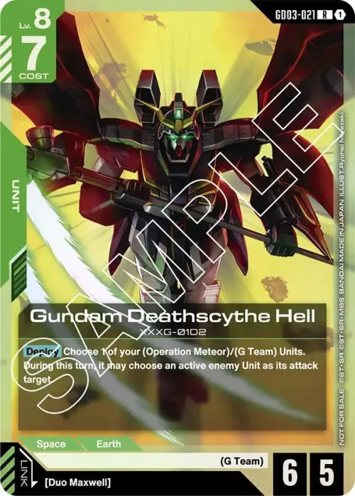 Gundam Deathscythe Hell - Store Tournament Participant P