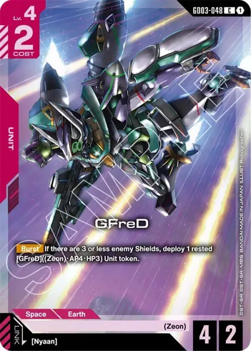 GFreD - Premium Card Collection Gundam