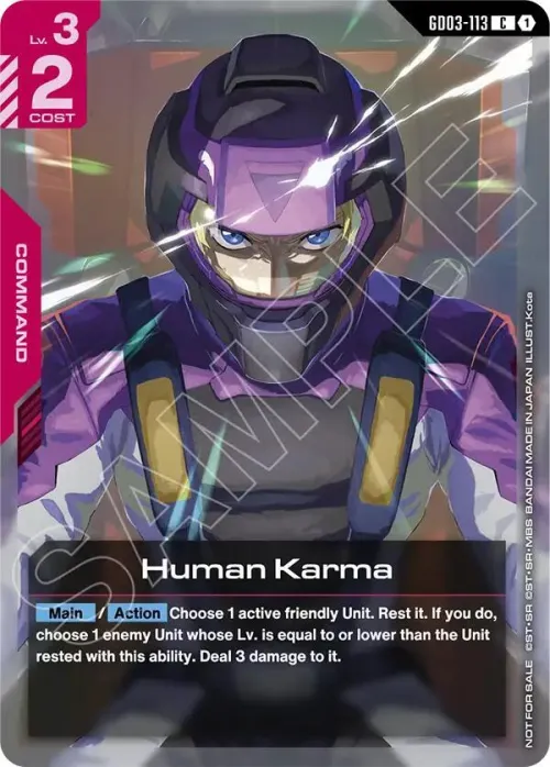 Human Karma - Store Tournament Participant P