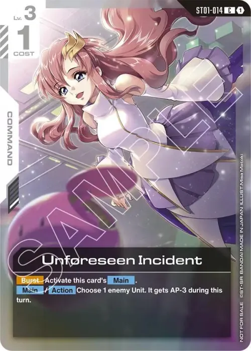 Unforeseen Incident - Store Tournament Participant P