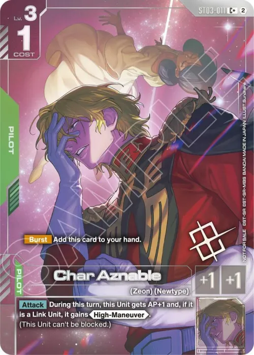 Char Aznable - Wcr 26 27 S2 Finalist