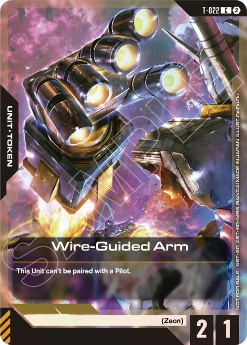 Wire-Guided Arm (T-022) Token - Right Wcr 26 27 S2