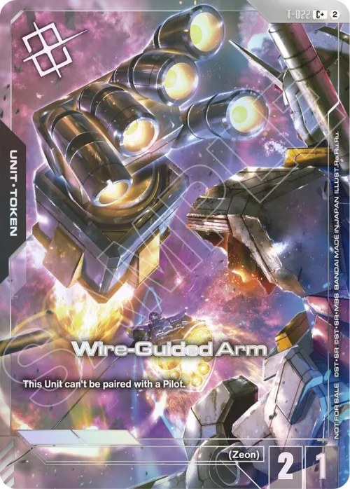 Wire-Guided Arm (T-022) Token - Right Wcr 26 27 S2 Finalist