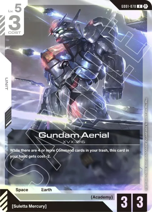 Gundam Aerial - Holo