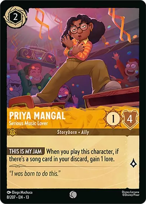 Priya Mangal - Serious Music Lover - Cold Foil