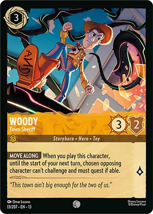 Woody - Town Sheriff - Cold Foil