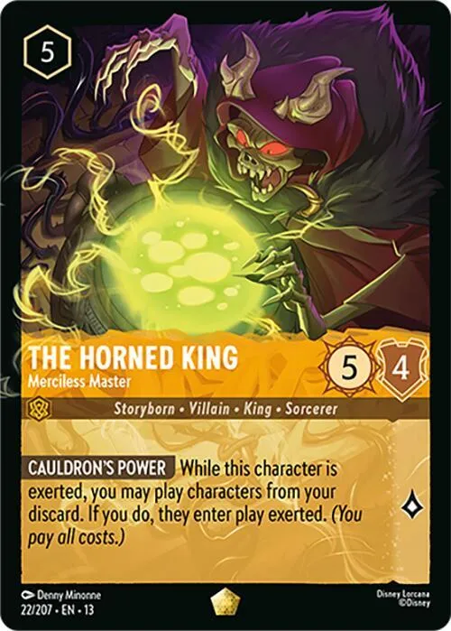 The Horned King - Merciless Master - Cold Foil