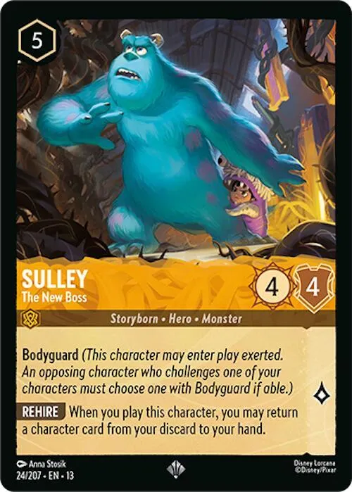 Sulley - The New Boss - Cold Foil