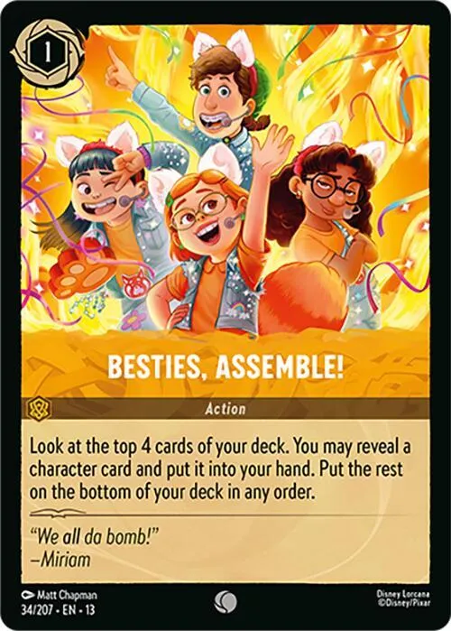 Besties, Assemble! - Cold Foil