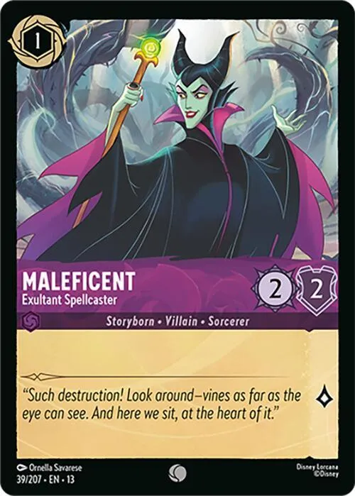 Maleficent - Exultant Spellcaster - Cold Foil
