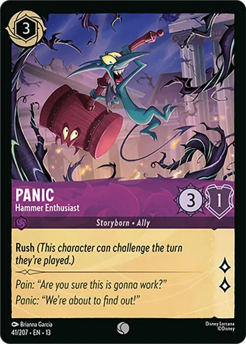 Panic - Hammer Enthusiast - Cold Foil