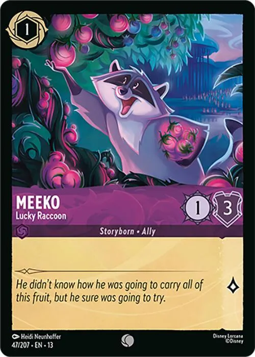 Meeko - Lucky Raccoon