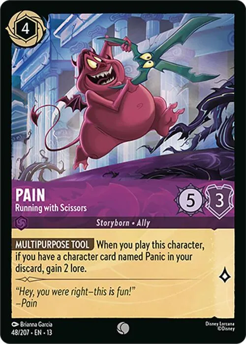 Pain - Running with Scissors - Cold Foil
