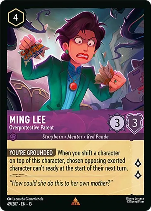 Ming Lee - Overprotective Parent - Cold Foil