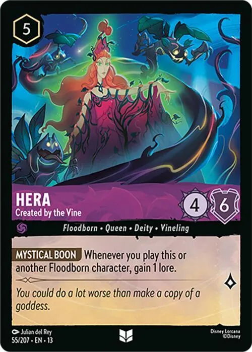 Hera - Created by the Vine - Cold Foil