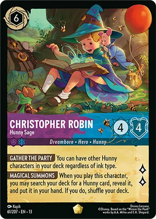Christopher Robin - Hunny Sage - Cold Foil