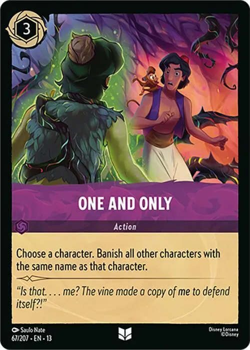 One and Only - Cold Foil