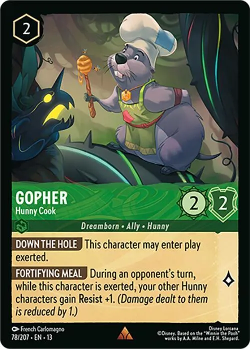 Gopher - Hunny Cook - Cold Foil