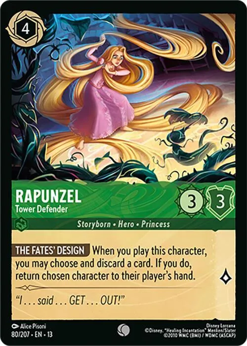 Rapunzel - Tower Defender - Cold Foil