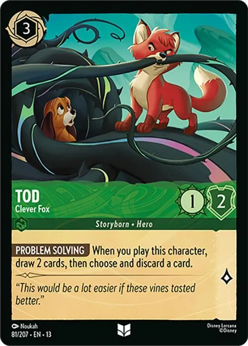 Tod - Clever Fox - Cold Foil